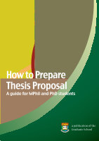 Page 1: Thesis Proposal How to Prepare